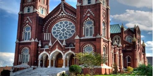 St. Joseph Catholic Church exterior.