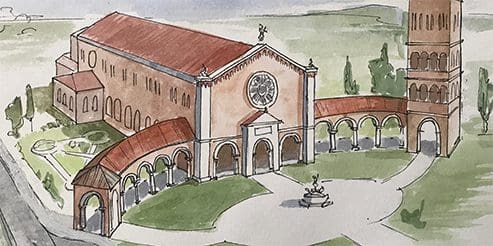 Sacred Heart new church exterior