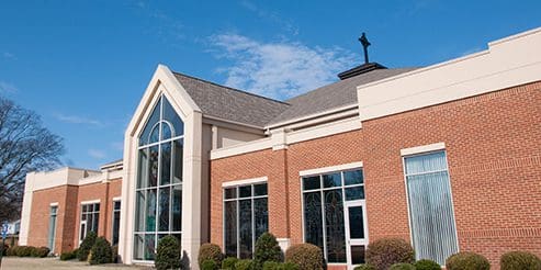 Sacred Heart Church, Warner Robins, GA campaign logo.