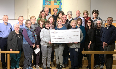 Epiphany Lutheran Church, Elmhurst, IL campaign check