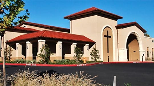 St. Joseph Marello Parish, Granite Bay, CA exterior.