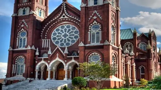 St. Joseph Catholic Church, Macon, GA exterior.