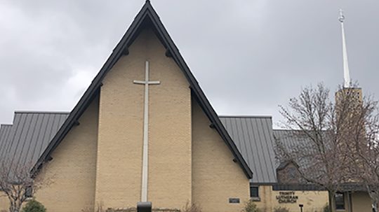 Exterior f Trinity Lutheran Church Detroit Lakes, MN