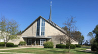 Exterior of St. Michael Catholic Church, Greenfield, IN