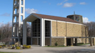 Trinity Lutheran Church, Grand Rapids, MI exterior view.