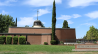 Street view of St. Charles Borromeo Catholic Church in Sacramento, California