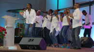 Singers at Genesis Christian Church, Tamarac, FL.