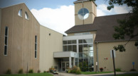 Cross of Christ Evangelical Lutheran Church, Coon, Rapids, MN exterior.