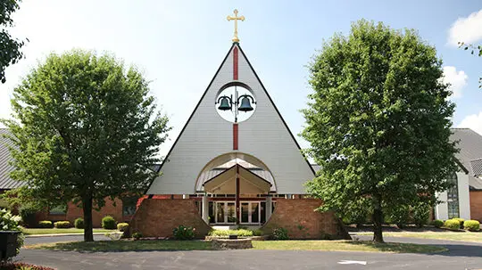 St. John the Evangelists Catholic Church, Evansville, IN exterior