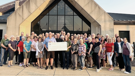 image two Church Capital Campaign Check