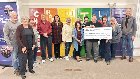 Church Capital Campaign Check