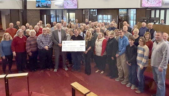 Church Capital Campaign Check