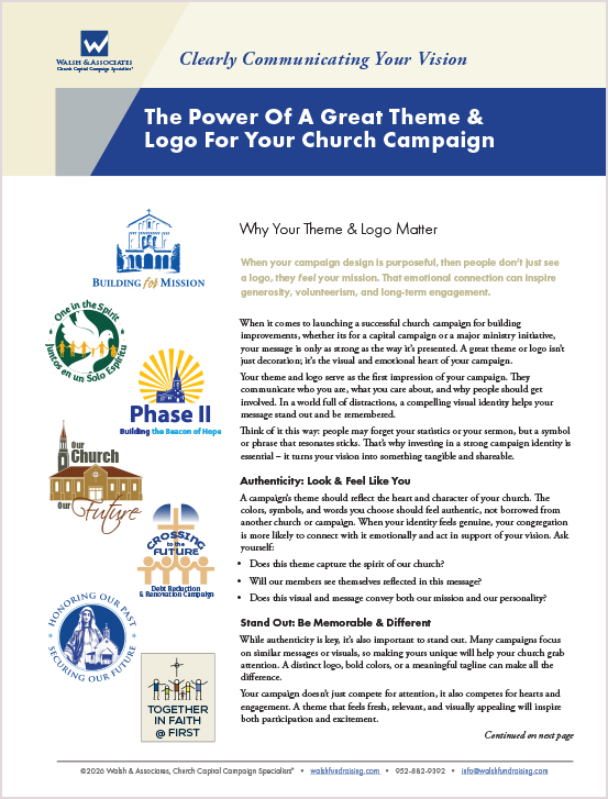 PDF: The Power Of A Great Theme & Logo For Your Church Campaign