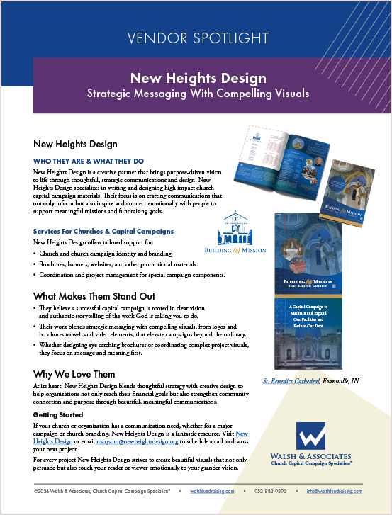Vendor Spotlight: New Heights Design - Strategic Messaging & Compelling Visuals by Walsh & Associates,