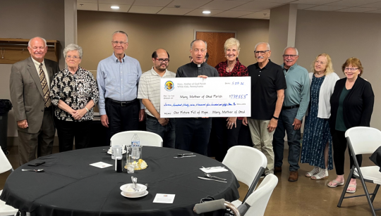 Church Capital Campaign Check